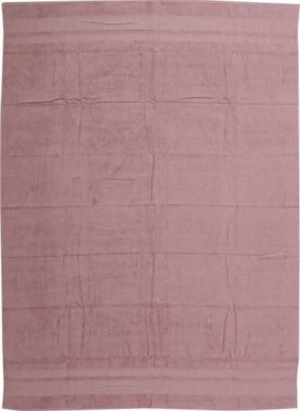 Простынь махровая 160x215 см розовый ABC 