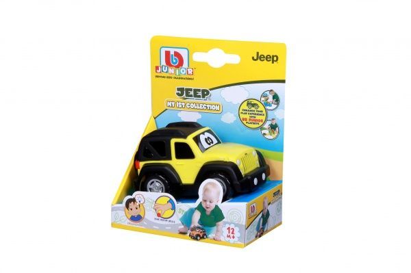 Машинка Bb Junior Jeep 16-85121 yellow