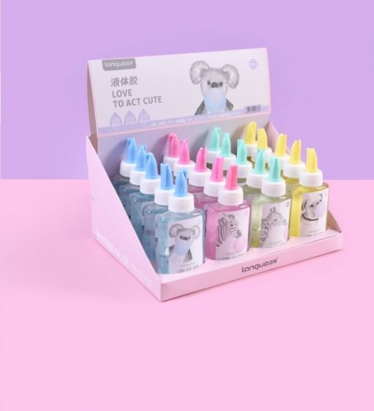 Клей ПВА Жирафа з жуйкою