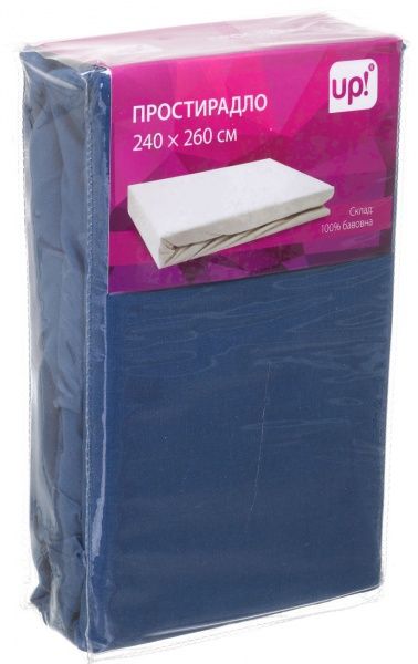 Простирадло 240x260 см в асортименті UP! (Underprice) 