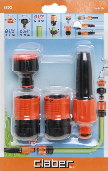 Набор для полива Claber Стартовый 1/2 