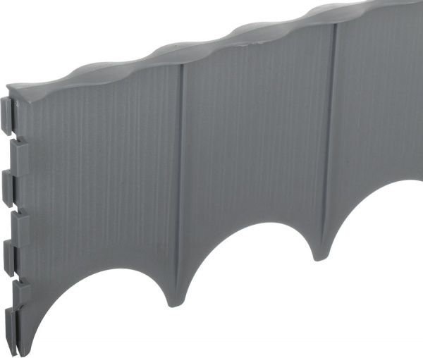 Декоративний бордюр ZMM Maxpol H116 сірий