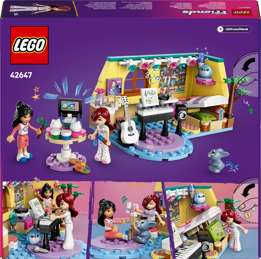Конструктор LEGO Friends Комната Пейсли 42647
