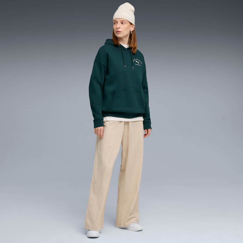 Джемпер Puma PUMA CLASS Relaxed Hoodie FL 68813275 р.XL зелений