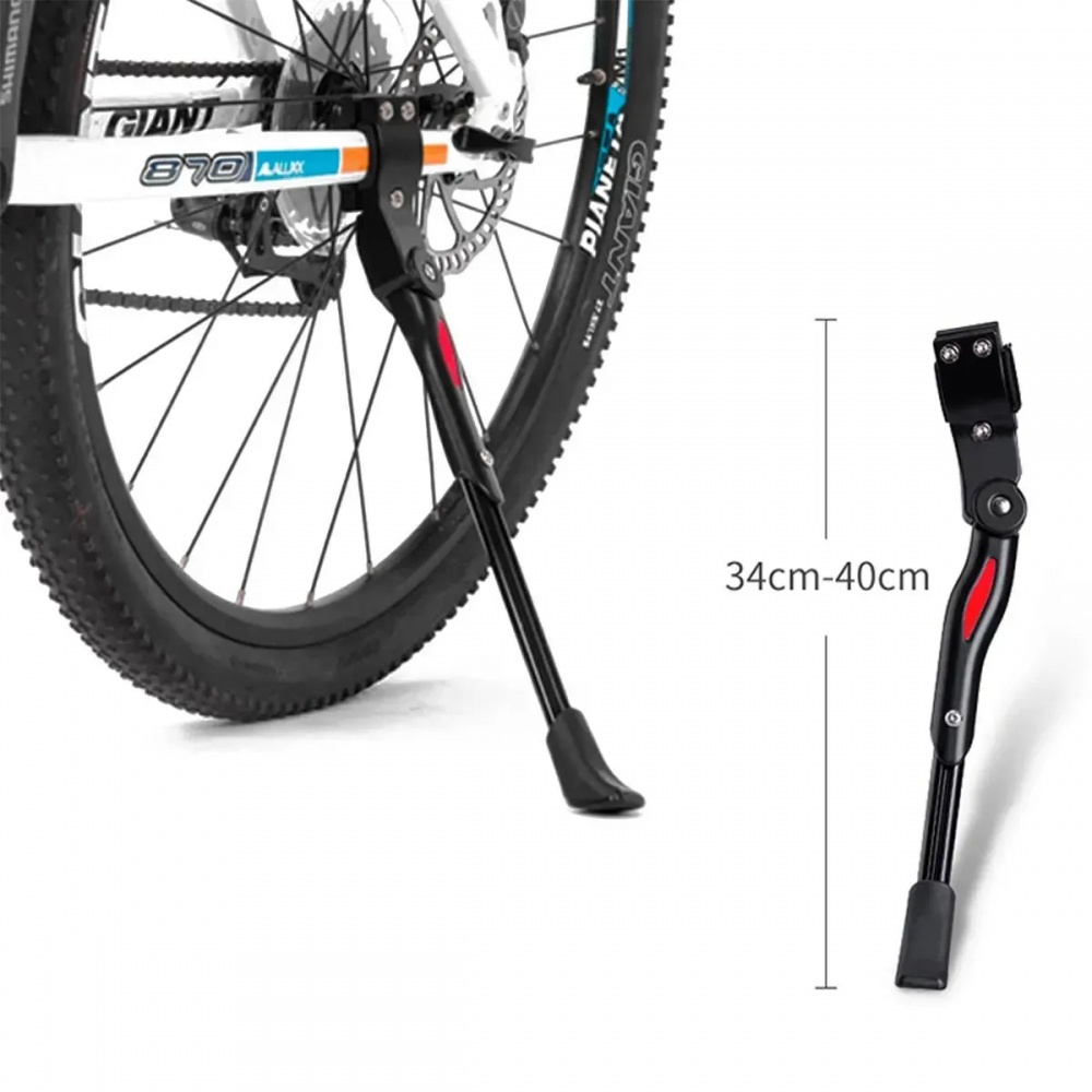 Подножка велосипедная ROCKBROS 2011-7ABK Kickstand черный