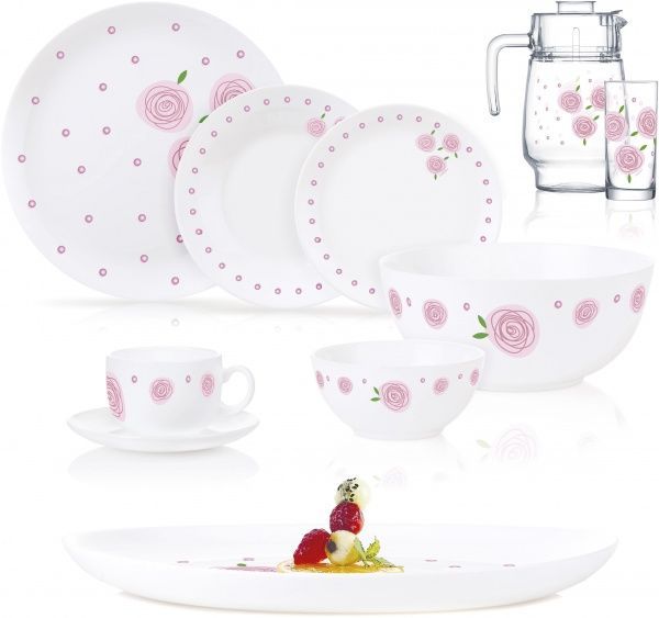 Сервиз столовый Diwali Docelle 46 предметов Luminarc