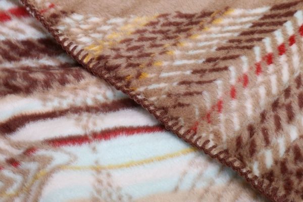 Плед beige 150x200 см бежевый Sesli Tekstil 