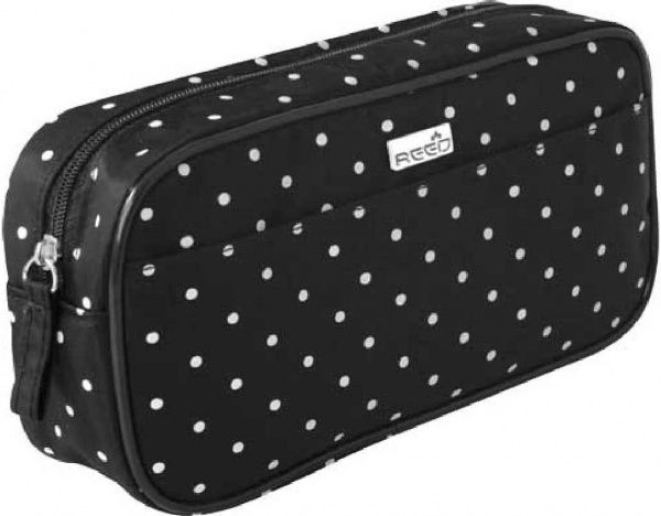 Косметичка REED Pink Surprise 7620 18x4.5x10 см черный с белым 