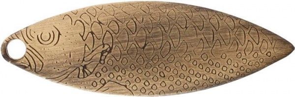 Блесна Mikado Willow № 6 22 г old gold латунь