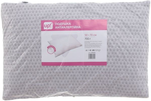 Подушка Stars gray 50х70 см UP! (Underprice)