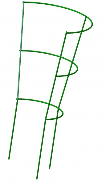 Опора для рослин напівпіраміда 350 мм (зелена)