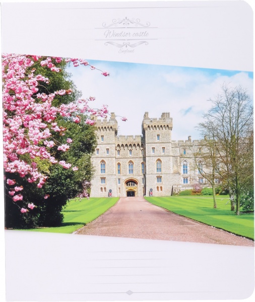 Тетрадь школьная Лайтгрин 60 листов в клеточку