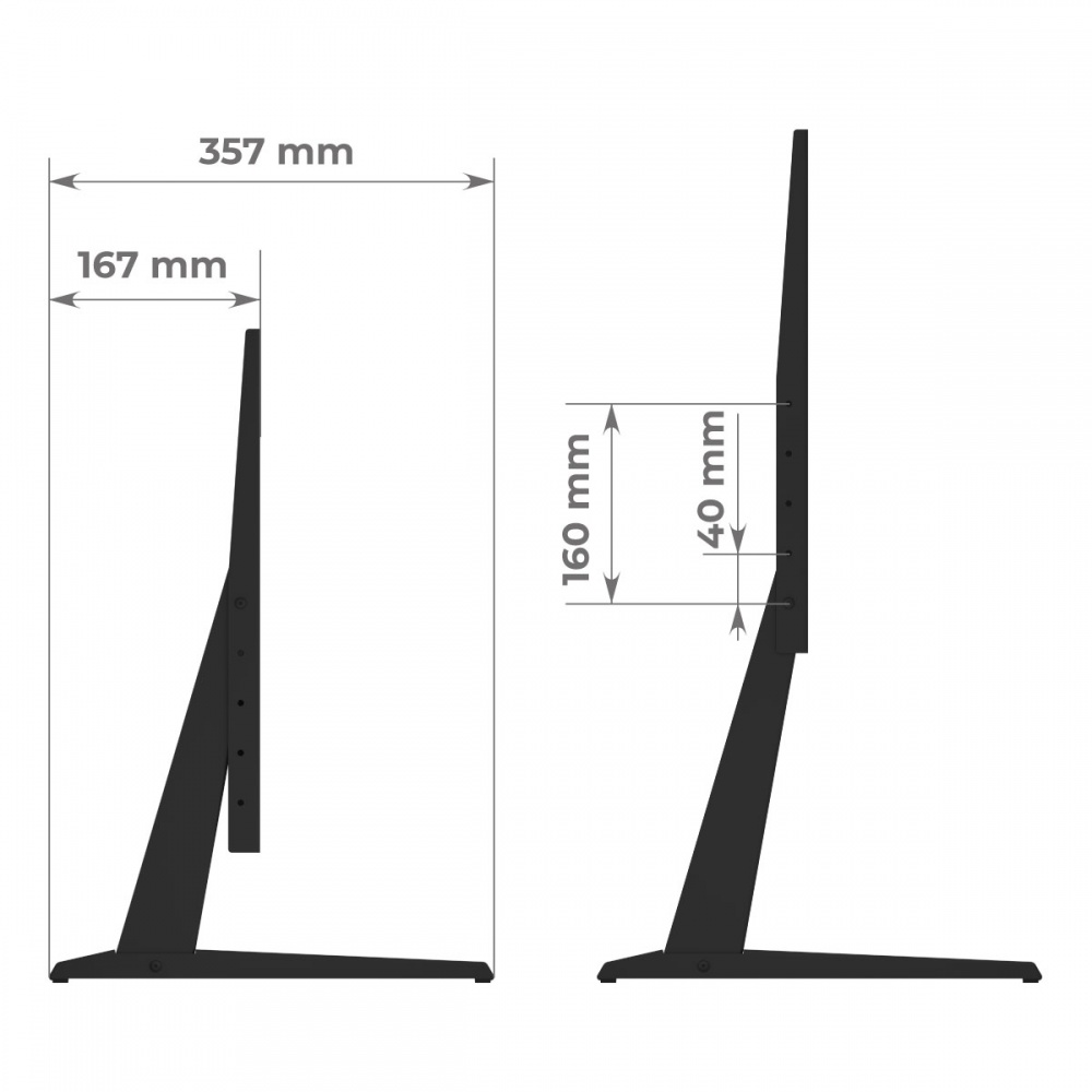 Кріплення для телевізора Valore TDS-4 фіксовані 43