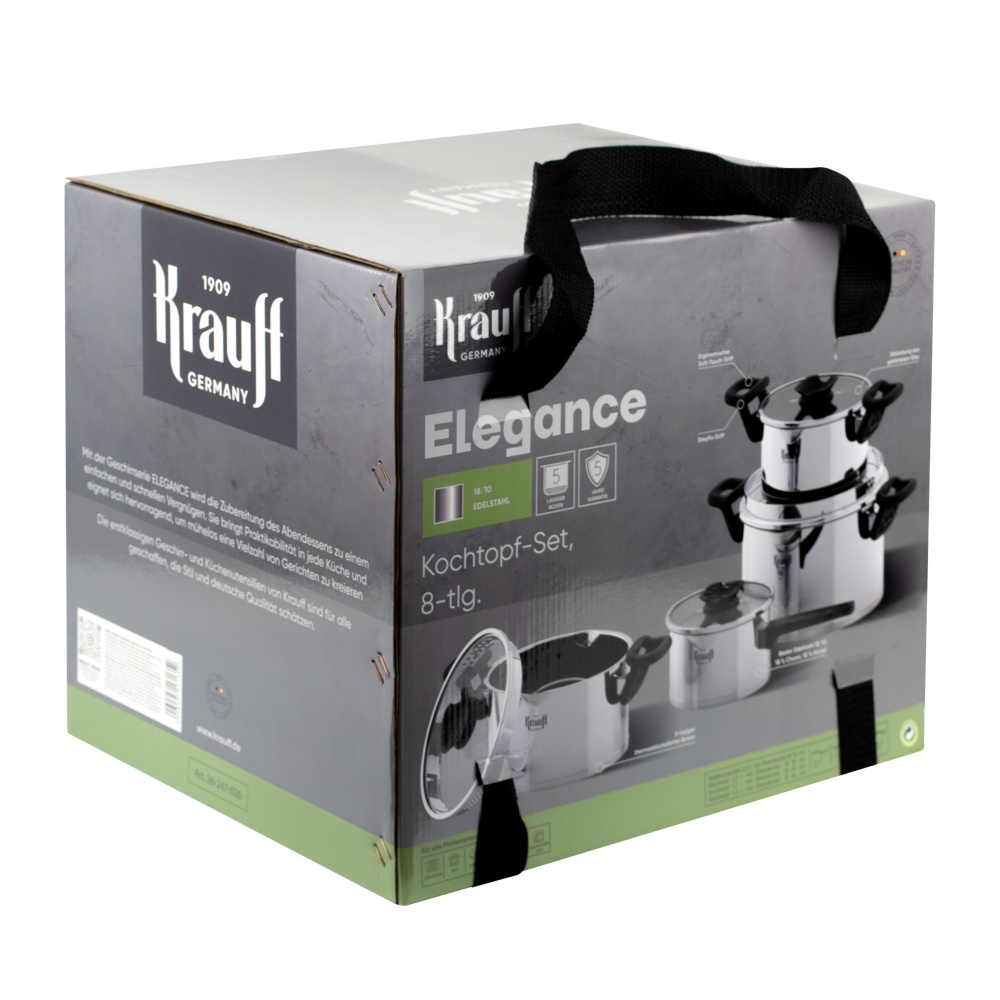 Набор кастрюль Krauff Elegance 8 предметов 26-247-026