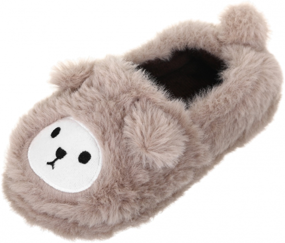 Тапочки детские HW с аркой Песик р.26-27 коричневый NULL