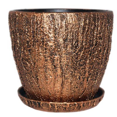 Горшок цветочный Керамол Техас Паутина №4 2.5 л