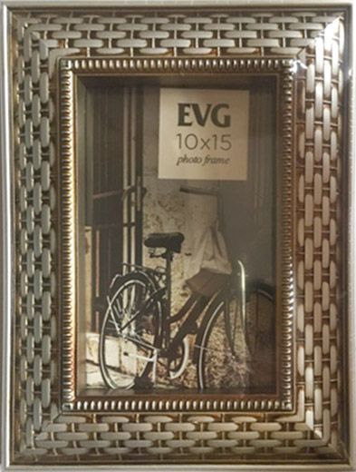 Рамка для фото EVG Fresh 6001-4 10x15 см срібний 