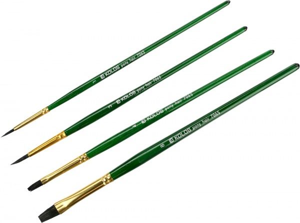 Набор кистей 7065 пони KOLOS 