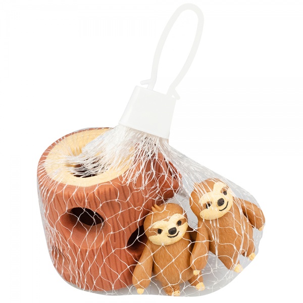 Игровой набор Shantou Ленивцы (в дупле) 80-9592