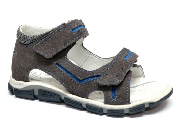 Босоножки для мальчиков RenBut замшевые на липучках р.30 серый 21-3253^-0346-30 