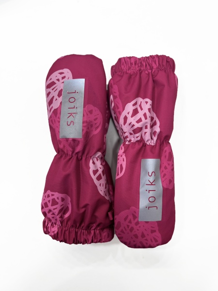 Варежки JOIKS р.5-7 малиновый KR-04 