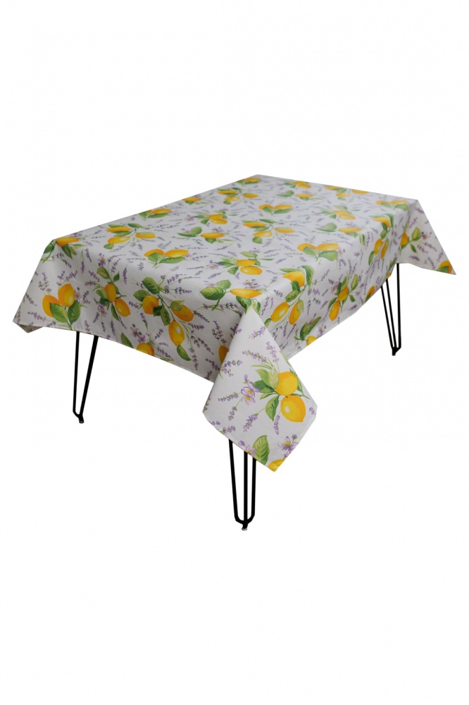 Скатертина Lemons & Lavender 136x136 см La Nuit