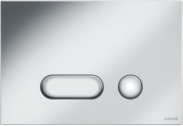 Кнопка смыва Cersanit Intera матовый хром S97-021