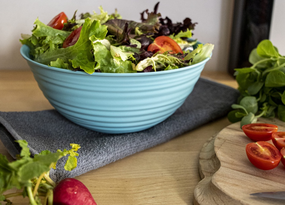 Миска с крышкой Eurogold Venus 1 л синий