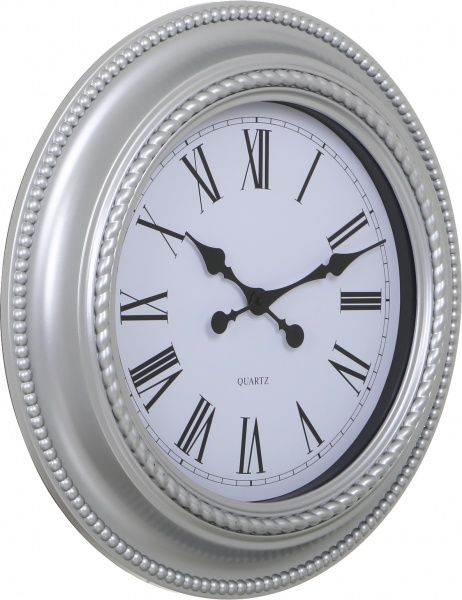 Часы настенные Bristol 51х6 см серебряный