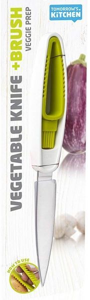 Нож для овощей с щеткой, VEGETABLE KNIFE + BRUSH Tomorrow's Kitchen