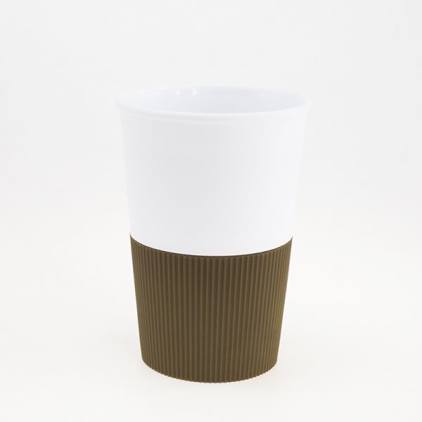 Термочашка Bergamo Gracia 0,35 л пластиковая коричневая