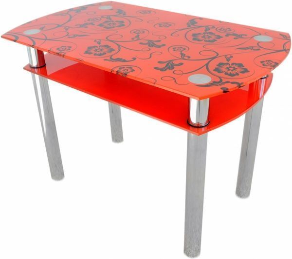 Стол обеденный Maximum DT DS Кармен с полкой 