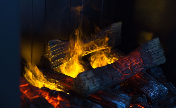 Камінокомплект ASTRA FLAME Гермес Black + Прометей