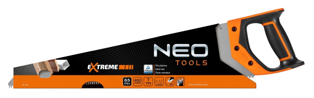 Пила по дереву 450 мм NEO tools 41-136 Extreme