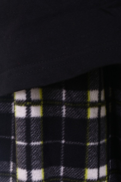 Костюм домашний мужской La Nuit Basic Check р. XL черный 