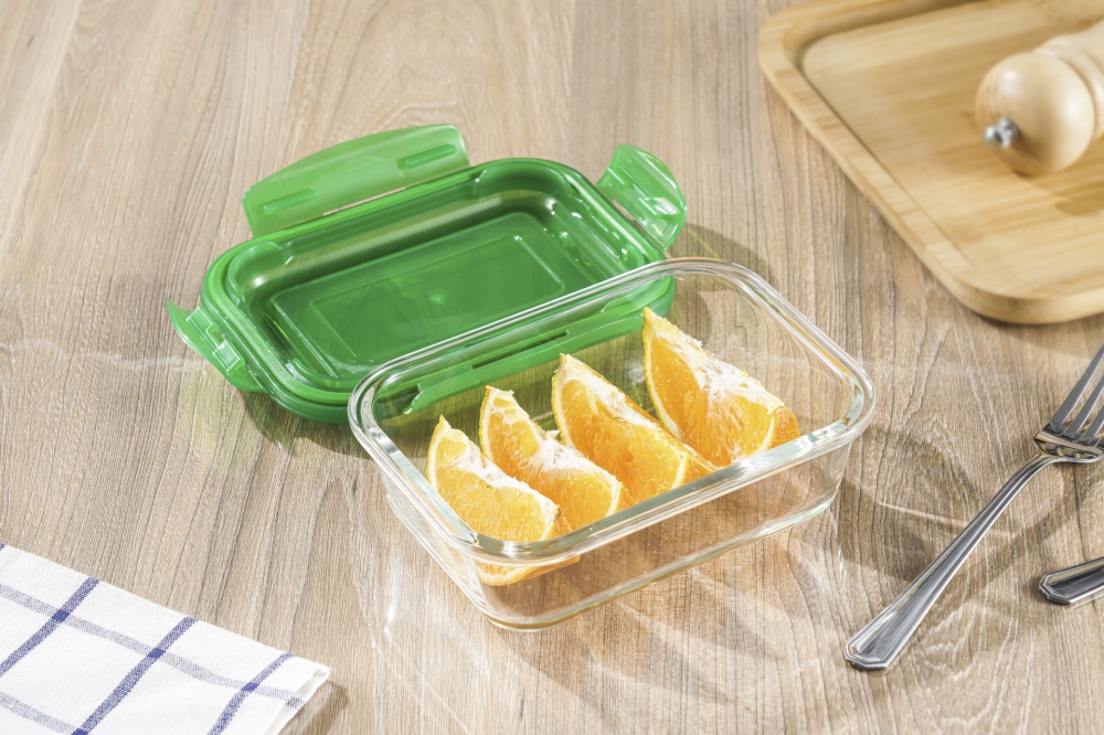 Контейнер для хранения Flamberg Original Rectangular Green 600 мл