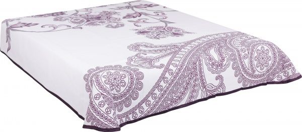 Покрывало Cloe 235x270 см Manterol белый 