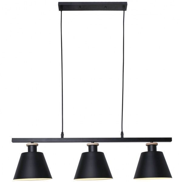 Люстра подвесная Hopfen 3x40 Вт E27 черный SD 3 PD LOFT 
