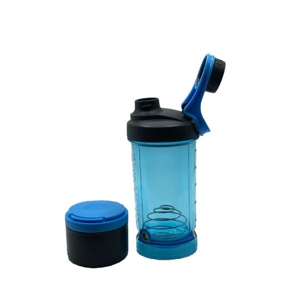 Шейкер з контейнером KXN-1199 600 мл синій Casno