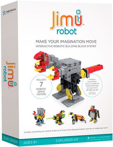 Робот программируемый UbTech Jimu Explorer 7 servos (JR0701) 
