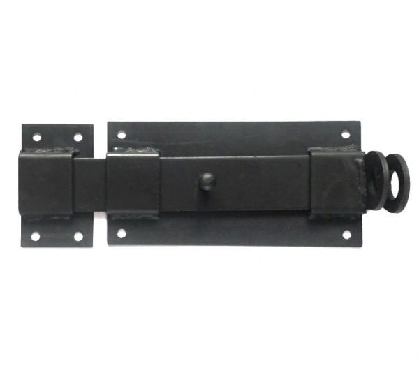 Засув гаражний С1 145x80 мм Aspect 90016408 чорний