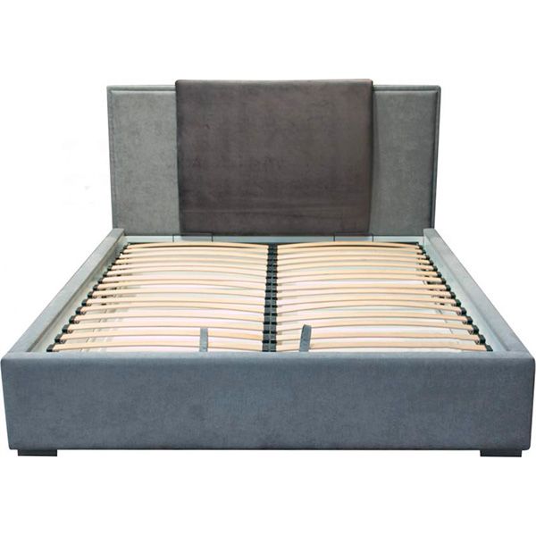 Кровать с подъемным механизмом Embawood Ажур 160x200 см серый