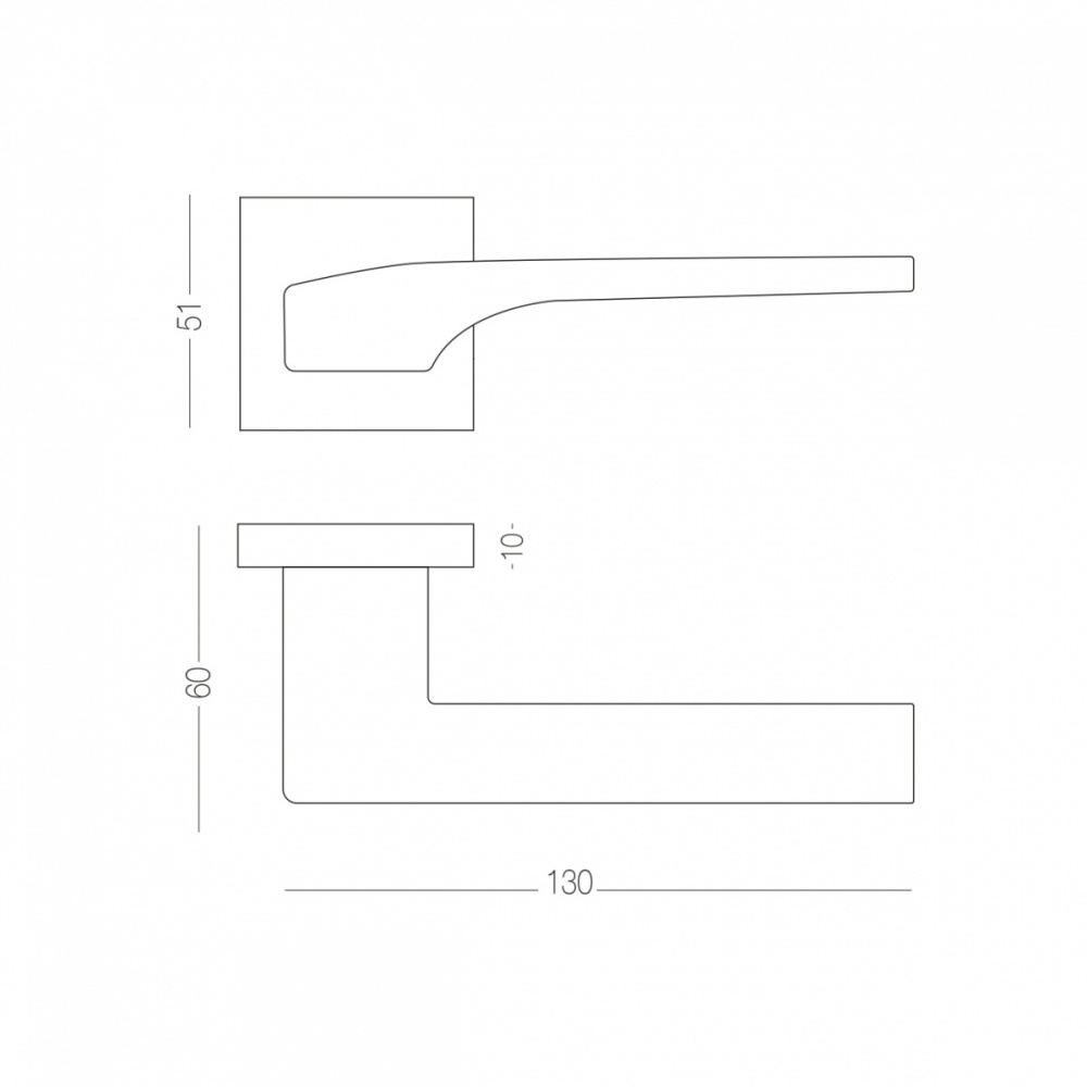 Ручка на розетке MVM Z-1807 SC сатин хром