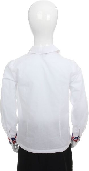 Вышиванка детская Эдельвика р.152 белый 89-19/09 