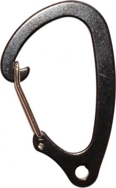 Карабин алюминиевый с рычагом 3x35x57 мм