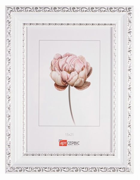 Рамка для фото Арт-Сервіс ЭА-01772 15x21 см білий 