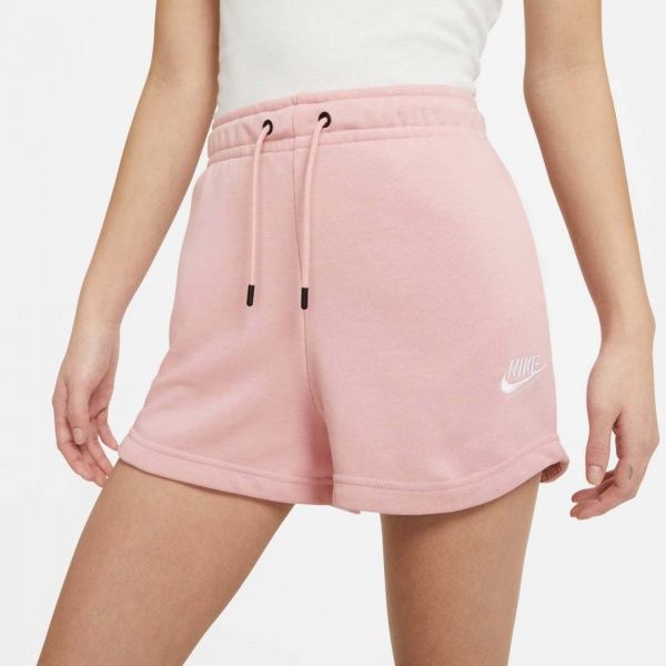 Шорты Nike W NSW ESSNTL SHORT FT HR CJ2158-631 р. S розовый