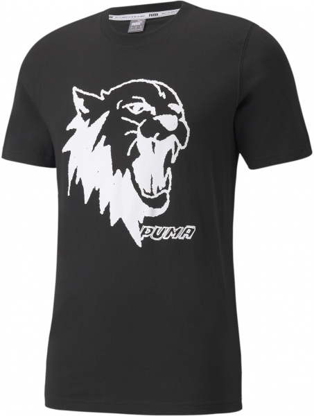 Футболка Puma Scouted SS Tee 53212003 р.M чорний