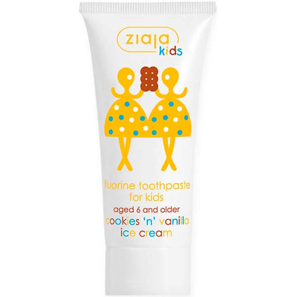 Детская зубная паста Ziaja Baby Печенье и ванильное мороженое 50 мл