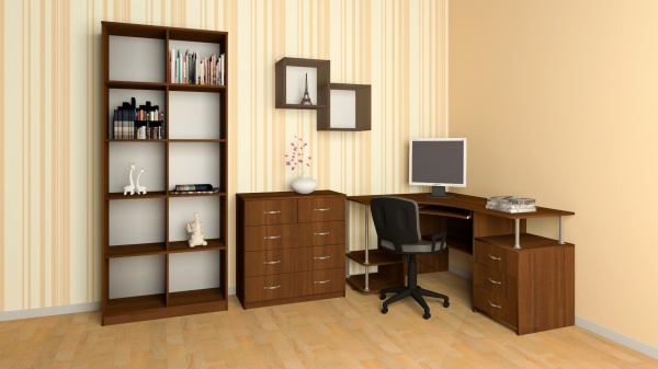 Шкаф Компанит КШ-2 орех 